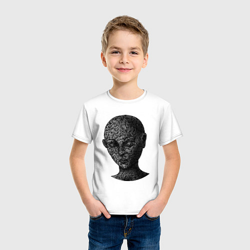 Детская футболка Червовек / Белый – фото 3