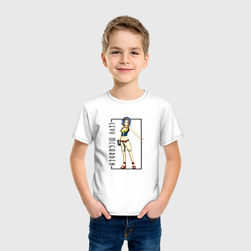 Детская футболка Леви МакГарден Хвост феи / Белый – фото 3