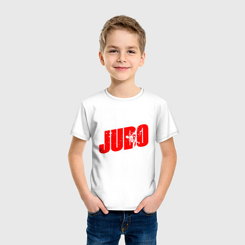Детская футболка Judo Sport / Белый – фото 3