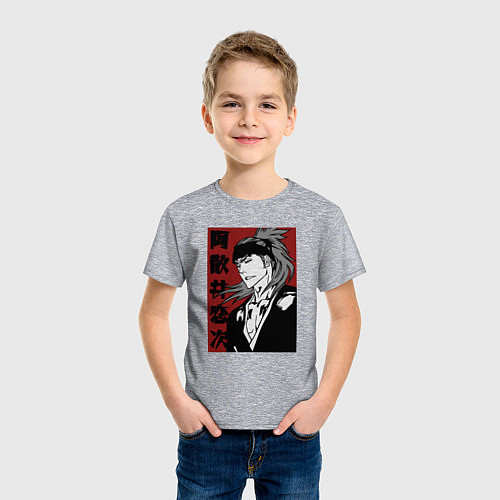 Детская футболка Рэн Чан / Меланж – фото 3