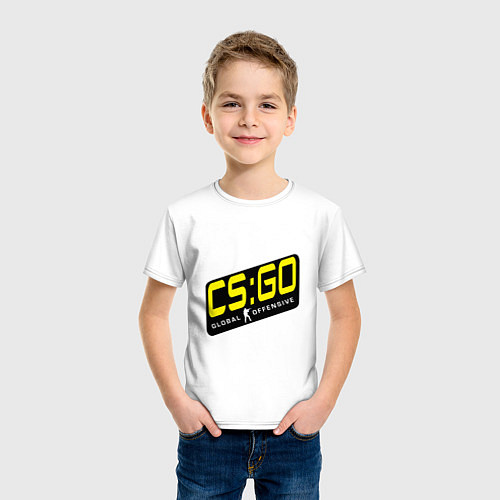 Детская футболка CS:GO Новая эра / Белый – фото 3