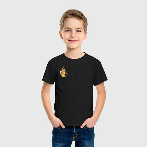 Детская футболка Леброн ЛА Лейкерс / Черный – фото 3