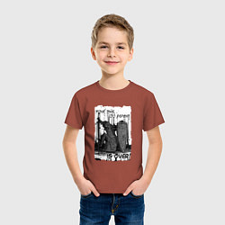 Футболка хлопковая детская YOUR TIME TO REPENT, IS OVER DARKEST DUNGEON, цвет: кирпичный — фото 2