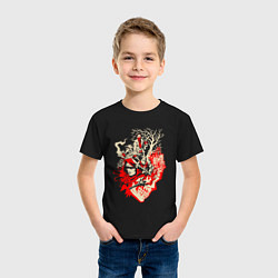 Футболка хлопковая детская DARKEST DUNGEON ART GAME, цвет: черный — фото 2