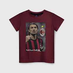 Детская футболка Paolo Cesare Maldini - Milan, captain