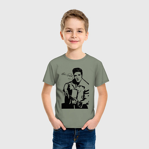 Детская футболка Elvis / Авокадо – фото 3