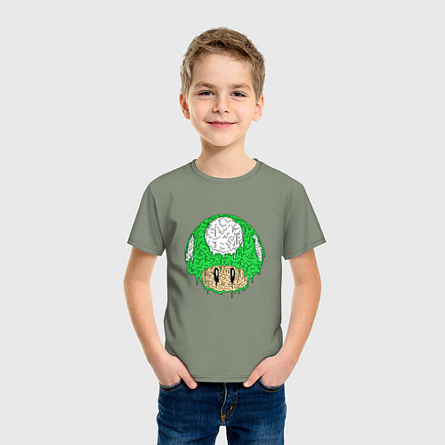 Детская футболка Поплывший Гриб / Авокадо – фото 3