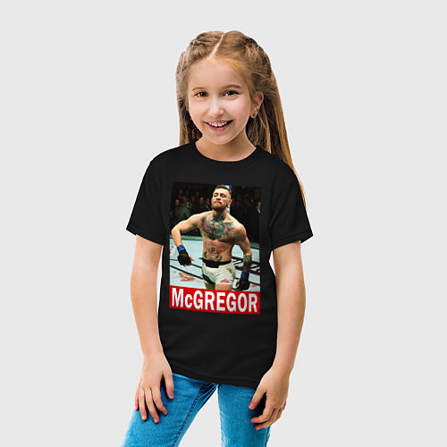 Детская футболка Конор МакГрегор McGregor / Черный – фото 4