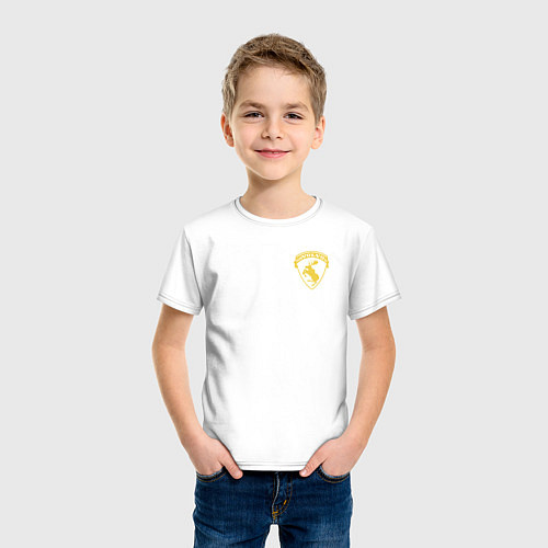 Детская футболка VOLVO Логотип / Белый – фото 3