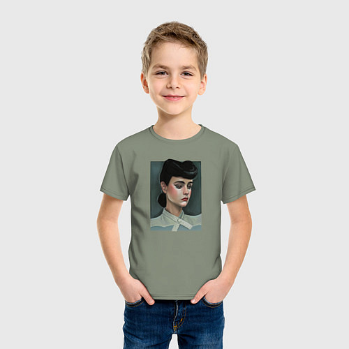 Детская футболка Рейчел, Бегущий по лезвию / Авокадо – фото 3
