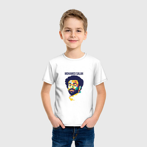 Детская футболка Salah Liverpool / Белый – фото 3