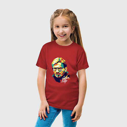 Детская футболка Coach Klopp / Красный – фото 4