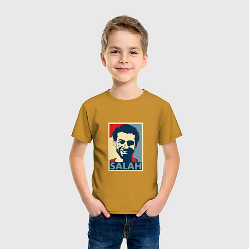 Детская футболка Salah Obey / Горчичный – фото 3