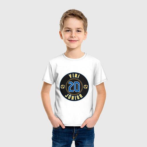 Детская футболка Vini Junior / Белый – фото 3