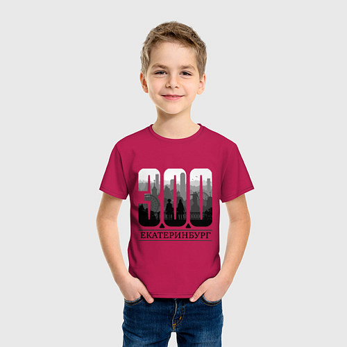 Детская футболка 300-летие Екатеринбурга / Маджента – фото 3