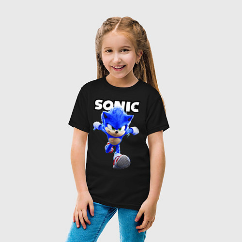 Детская футболка Sonic the Hedgehog 2022 / Черный – фото 4