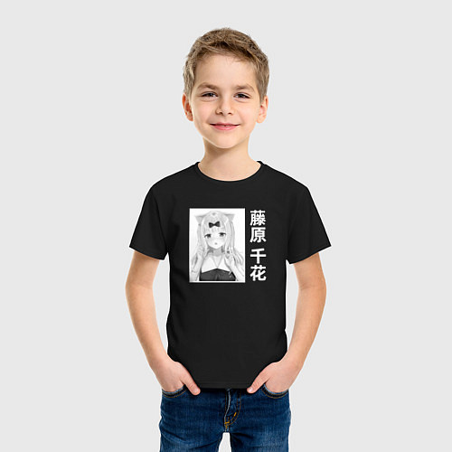 Детская футболка Чика art / Черный – фото 3