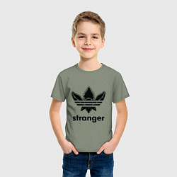 Футболка хлопковая детская Demogorgon - Stranger, цвет: авокадо — фото 2