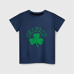 Футболка хлопковая детская Basketball - Celtics, цвет: тёмно-синий