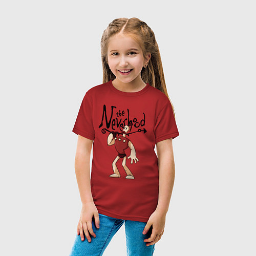 Детская футболка The neverhood - Klaymen / Красный – фото 4