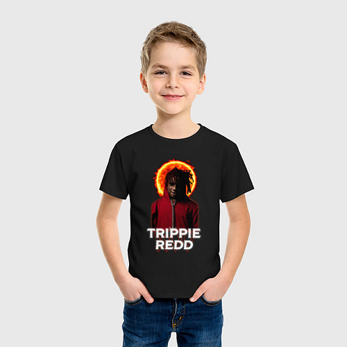 Детская футболка TRIPPIE REDD 1400 / Черный – фото 3