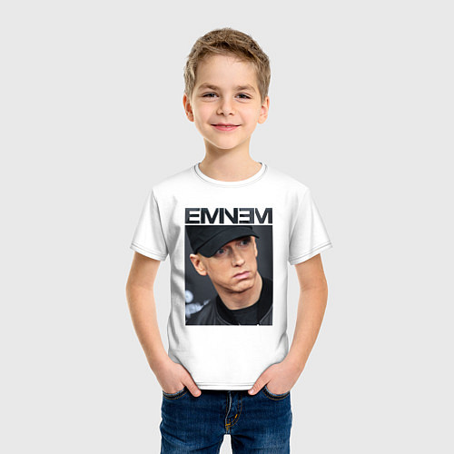 Детская футболка Eminem фото / Белый – фото 3