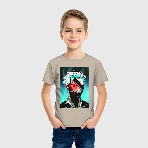 Детская футболка Джек-потрошитель / Миндальный – фото 3