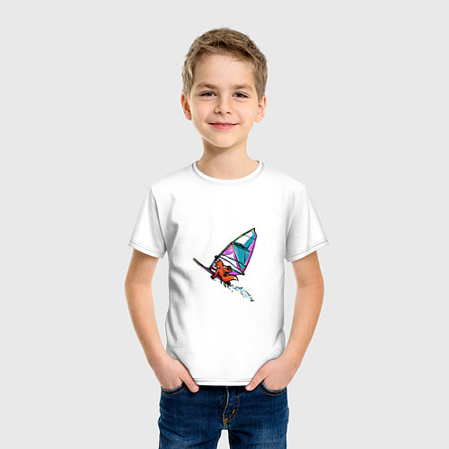 Детская футболка Windfoxer / Белый – фото 3