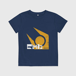 Футболка хлопковая детская Half life - city 17, цвет: тёмно-синий