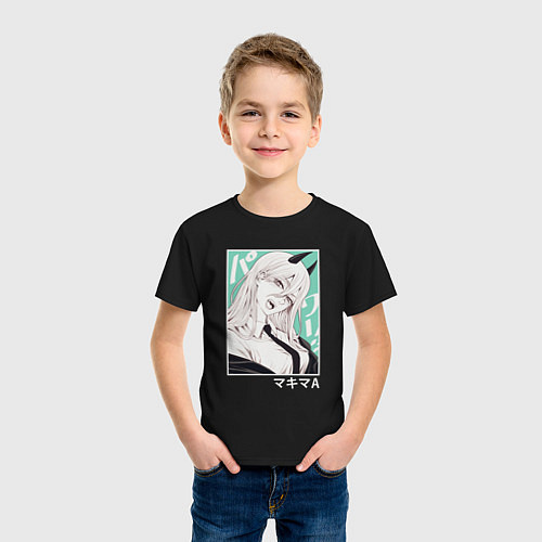 Детская футболка Красотка Макима / Черный – фото 3