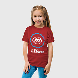 Футболка хлопковая детская Lifan в стиле Top Gear, цвет: красный — фото 2