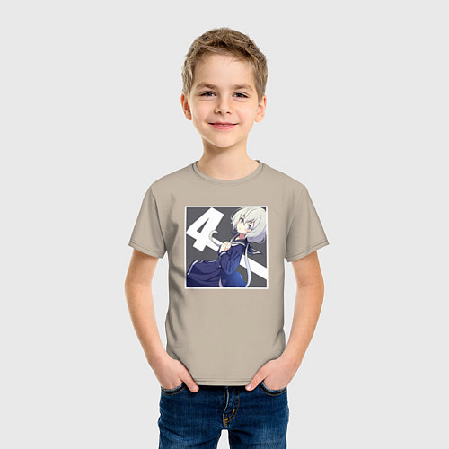 Детская футболка Junko - Зомбилэнд Сага Месть / Миндальный – фото 3