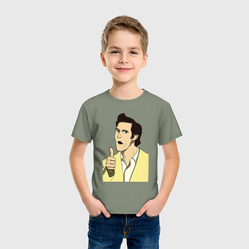 Детская футболка Jim like / Авокадо – фото 3
