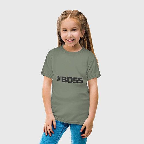 Детская футболка THE BOSS / Авокадо – фото 4
