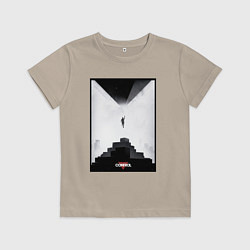 Футболка хлопковая детская Летящая Джесси, цвет: миндальный