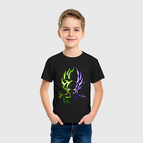 Детская футболка Гоку Сон - Жемчуг Дракона / Черный – фото 3