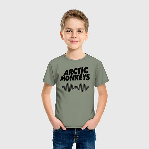 Детская футболка Arctic Monkeys / Авокадо – фото 3