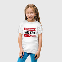 Футболка хлопковая детская Far Cry: Ultimate Best Player, цвет: белый — фото 2