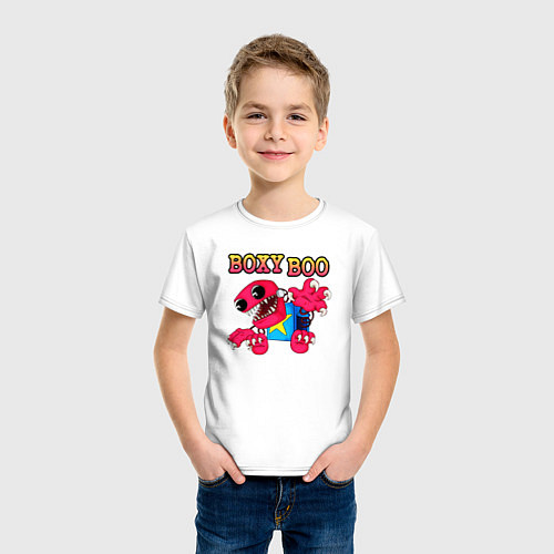 Детская футболка Project Playtime Boxy Boo / Белый – фото 3