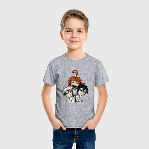 Детская футболка Лучшие друзья / Меланж – фото 3