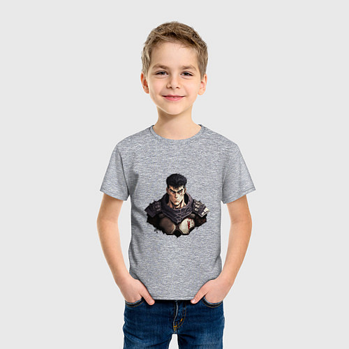 Детская футболка Персонажа Гатс / Меланж – фото 3