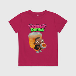 Футболка хлопковая детская Содапоп, цвет: маджента