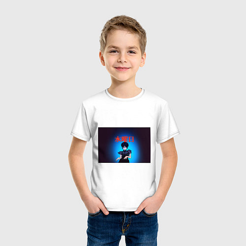 Детская футболка Уэнсдэй Аниме / Белый – фото 3