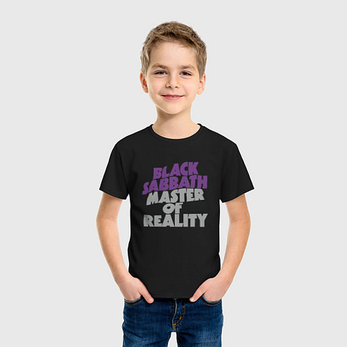 Детская футболка Black Sabbath Master of Reality / Черный – фото 3