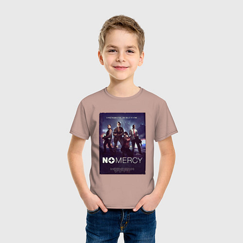 Детская футболка Left 4 dead нет пощады / Пыльно-розовый – фото 3