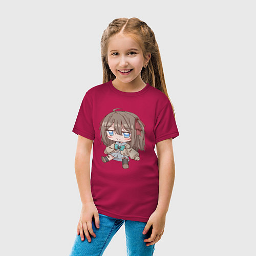Детская футболка Нейро Сама / Маджента – фото 4