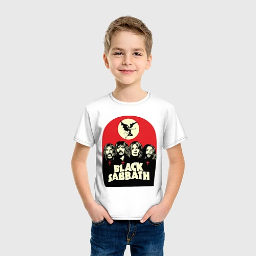 Детская футболка Black Sabbath / Белый – фото 3