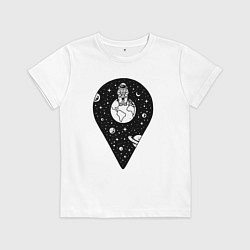 Детская футболка Космическая локация