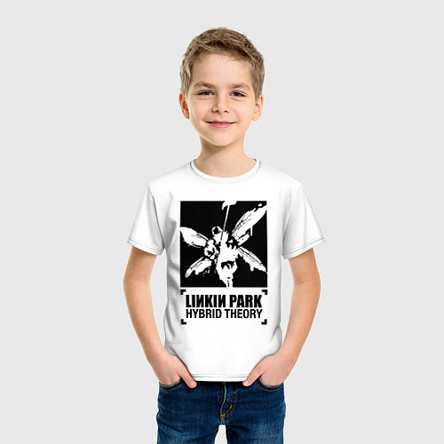 Детская футболка LP Hybrid Theory / Белый – фото 3