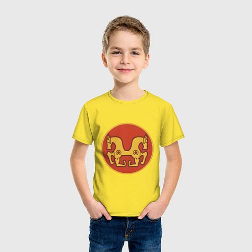 Детская футболка Ареваки Total War: Rome II / Желтый – фото 3
